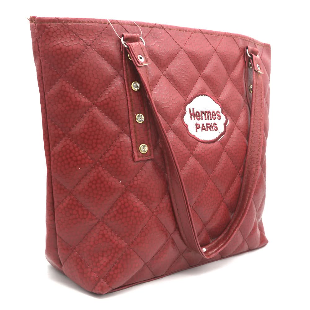 Women's Handbag (6587) - Maroon, Women, Bags, Chase Value, Chase Value
