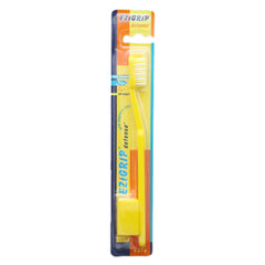 Ezigrip Defence Tooth Brush - Yellow, Beauty & Personal Care, Oral Care, Chase Value, Chase Value