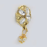 Women's Nose Pin - Golden, Women, Nose Jewellery, Chase Value, Chase Value