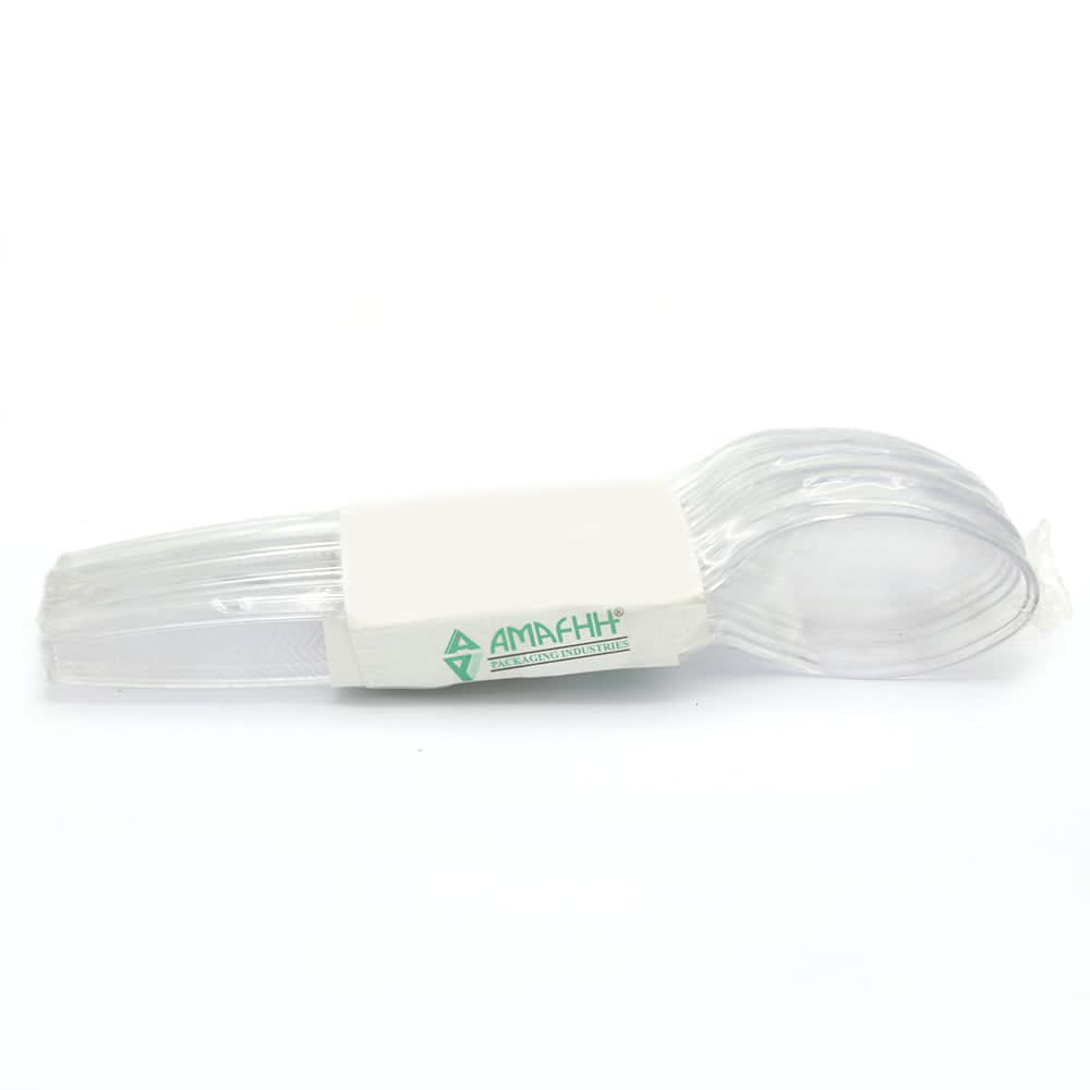 Disposible Crystal Spoon 10 Pcs - White, Home & Lifestyle, Kitchen Tools And Accessories, Chase Value, Chase Value