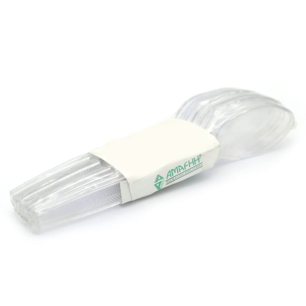 Disposible Crystal Spoon 10 Pcs - White, Home & Lifestyle, Kitchen Tools And Accessories, Chase Value, Chase Value