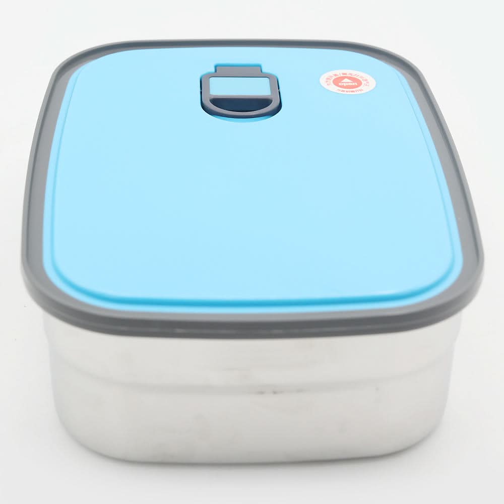 Stainless Steel Lunch Box 6902 - Blue, Kids, Tiffin Boxes And Bottles, Chase Value, Chase Value