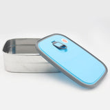 Stainless Steel Lunch Box 6902 - Blue, Kids, Tiffin Boxes And Bottles, Chase Value, Chase Value