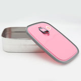 Stainless Steel Lunch Box 6902 - Pink, Kids, Tiffin Boxes And Bottles, Chase Value, Chase Value