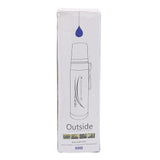 Steel Bottle Metalic Color 600ml 321-20 - Silver, Kids, Tiffin Boxes And Bottles, Chase Value, Chase Value