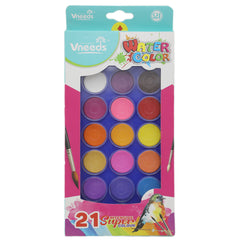 Jumbo Water Colors - 21 Colors, Kids, Colouring Tools, Chase Value, Chase Value
