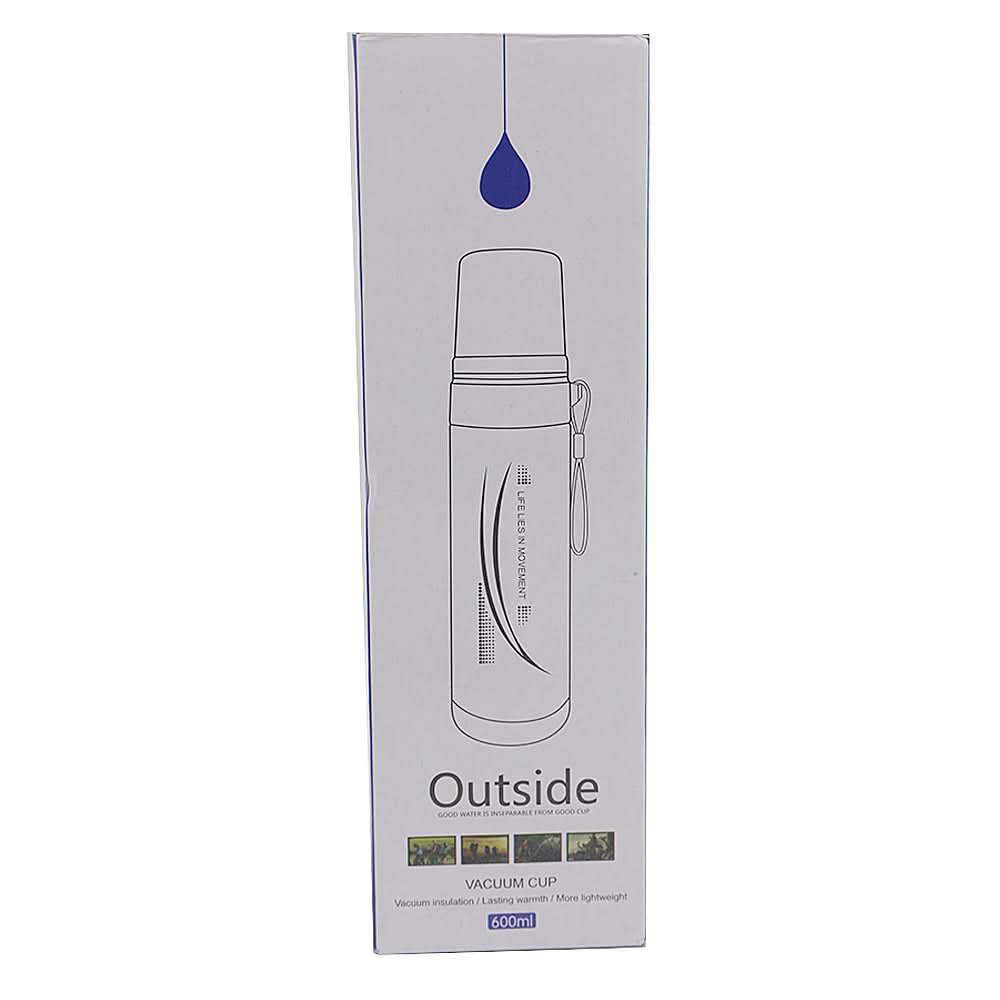Steel Bottle Metalic Color 600ml 321-20 - Golden, Kids, Tiffin Boxes And Bottles, Chase Value, Chase Value