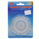 Women Scarf Pin - White - A, Women, Scarf Pins & Brooches, Chase Value, Chase Value