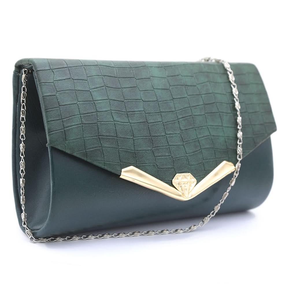 Women's Clutch - Green, Women, Clutches, Chase Value, Chase Value