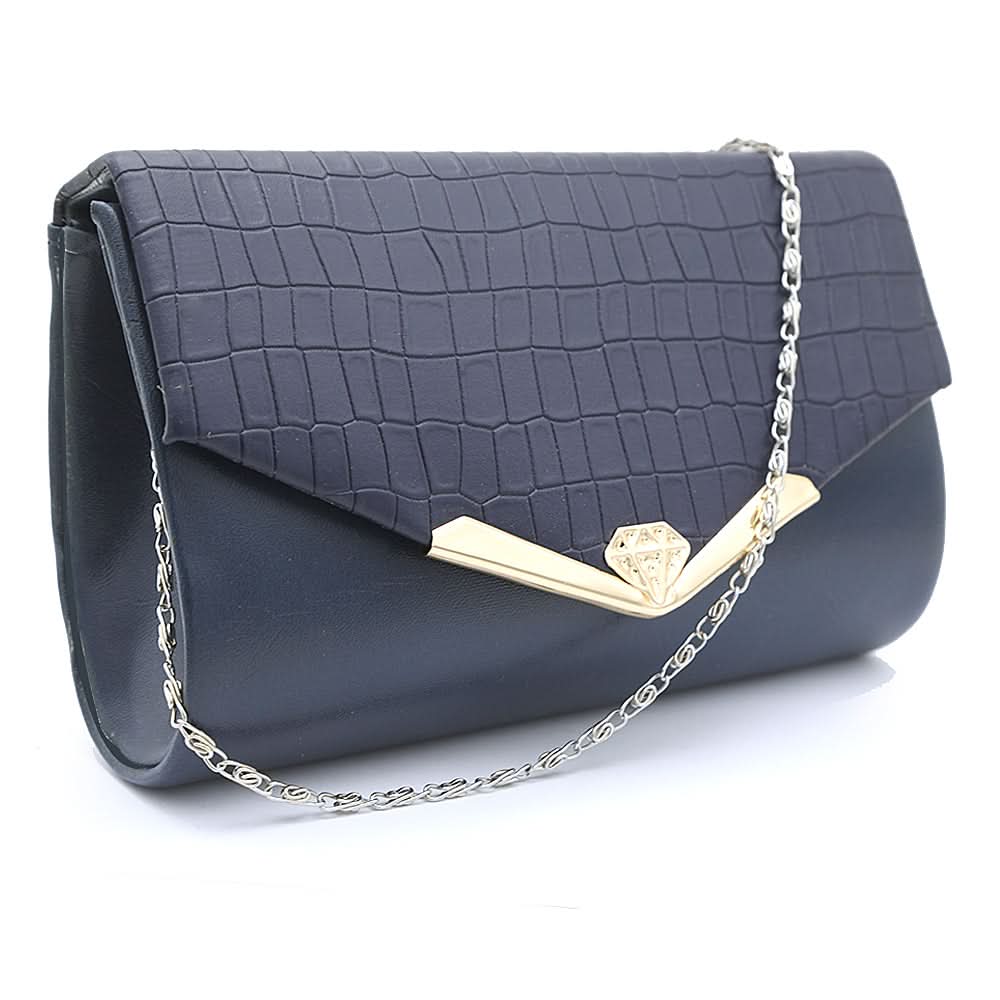 Women's Clutch - Navy Blue, Women, Clutches, Chase Value, Chase Value