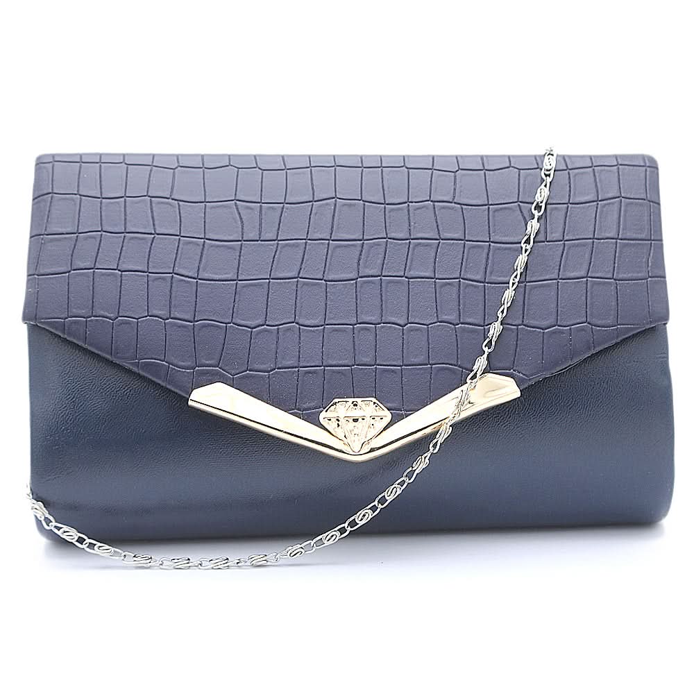 Women's Clutch - Navy Blue, Women, Clutches, Chase Value, Chase Value