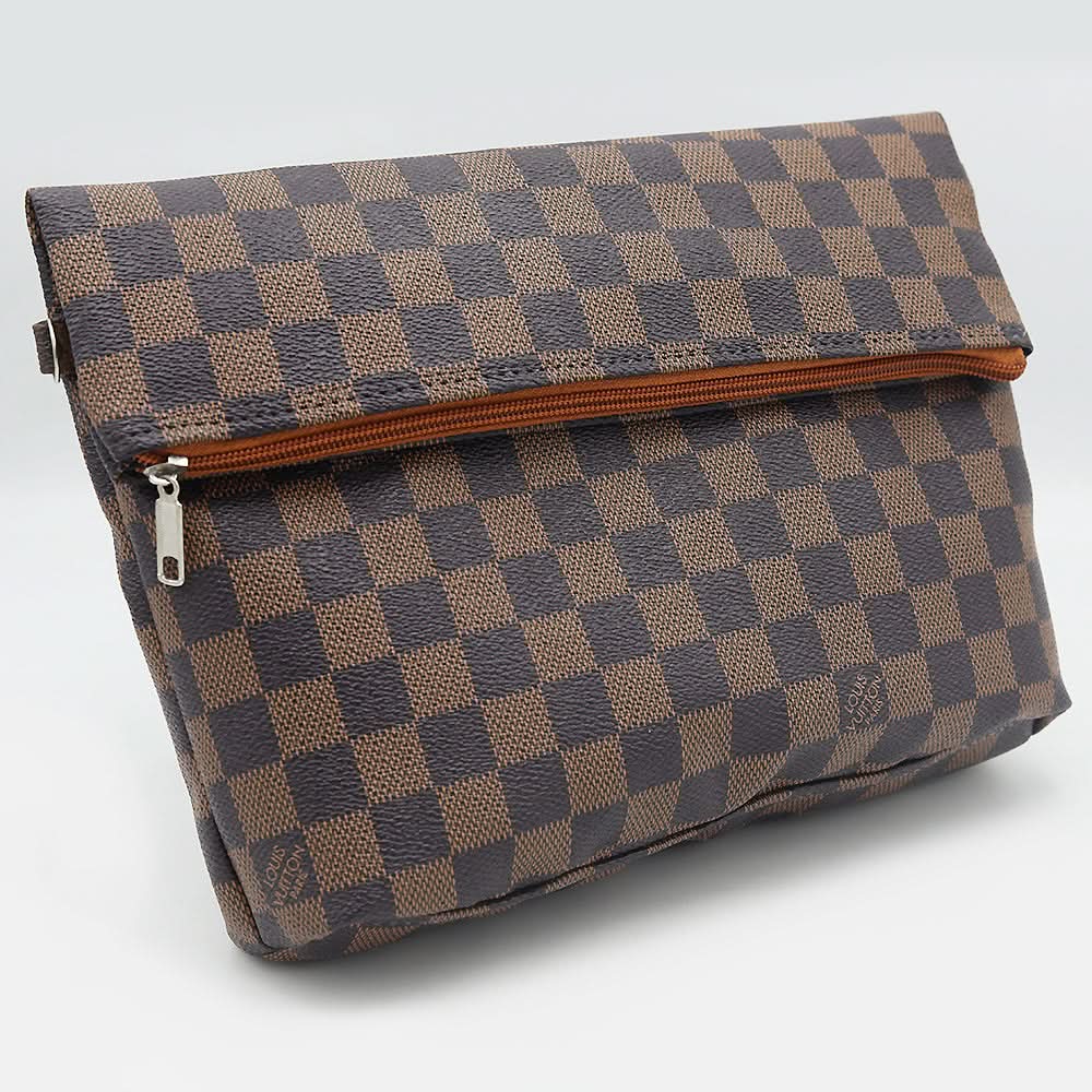 Women's Clutch ZH-555 - Brown, Women, Clutches, Chase Value, Chase Value