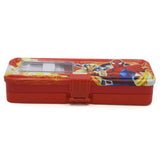 Pencil Box - A - Red, Kids, Pencil Boxes And Stationery Sets, Chase Value, Chase Value