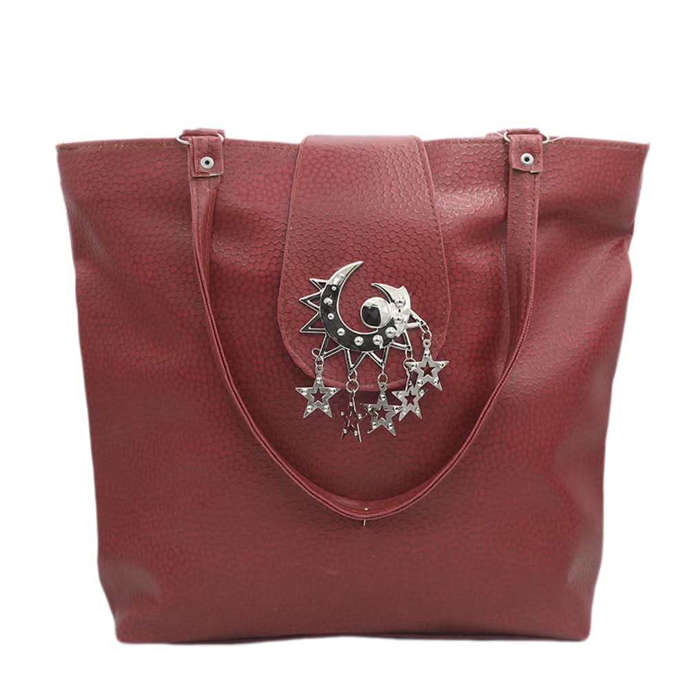 Women's Handbag (2962) - Maroon, Women, Bags, Chase Value, Chase Value