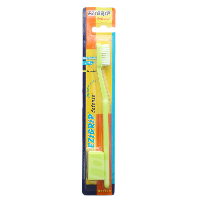 Ezigrip Defence Tooth Brush - Light-Green, Beauty & Personal Care, Oral Care, Chase Value, Chase Value