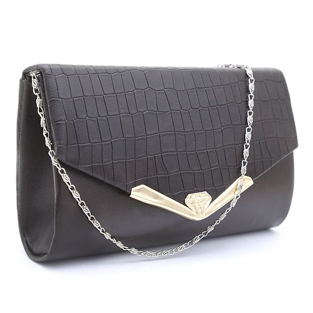 Women's Clutch - Dark Brown, Women, Clutches, Chase Value, Chase Value