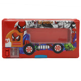 Pencil Box - Red, Kids, Pencil Boxes And Stationery Sets, Chase Value, Chase Value
