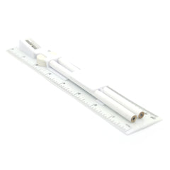 Ruler Set 8" 98-99 - White, Kids, Pencil Boxes And Stationery Sets, Chase Value, Chase Value