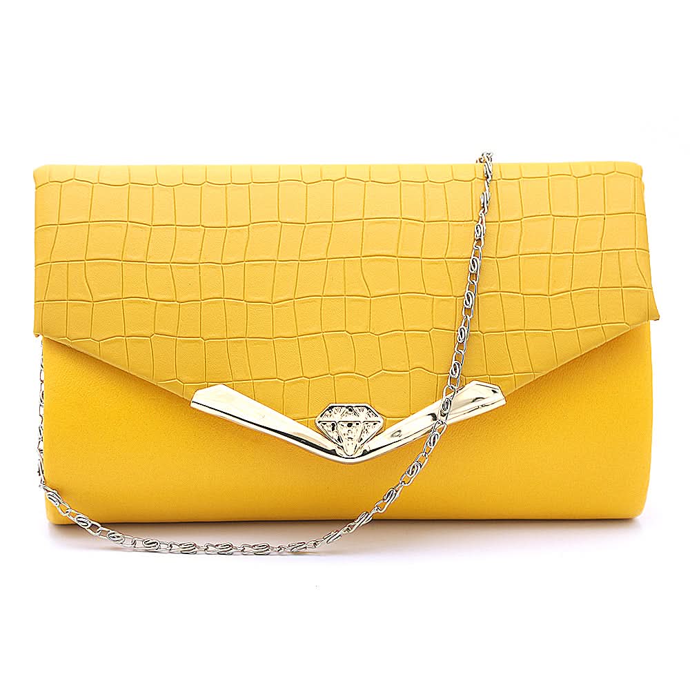 Women's Clutch - Yellow, Women, Clutches, Chase Value, Chase Value