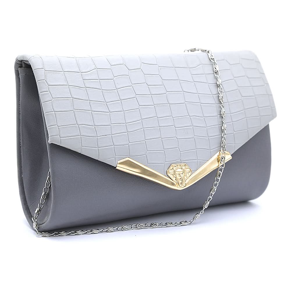Women's Clutch - Grey B, Women, Clutches, Chase Value, Chase Value
