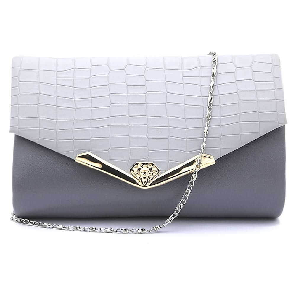 Women's Clutch - Grey B, Women, Clutches, Chase Value, Chase Value