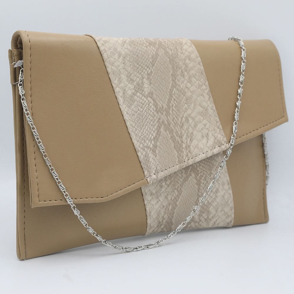 Women's Clutch K-2027 - Beige, Women, Clutches, Chase Value, Chase Value