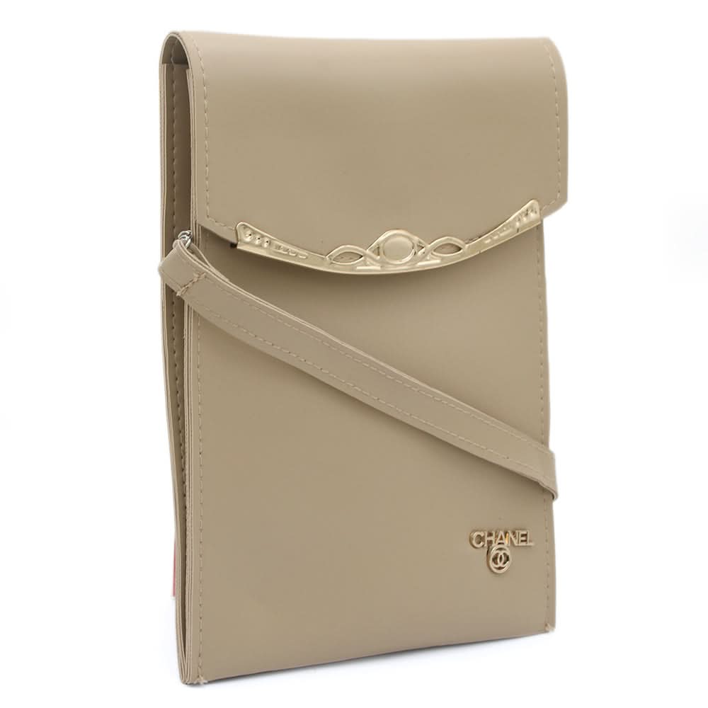 Women's Mobile Shoulder Bag - Beige, Women, Bags, Chase Value, Chase Value