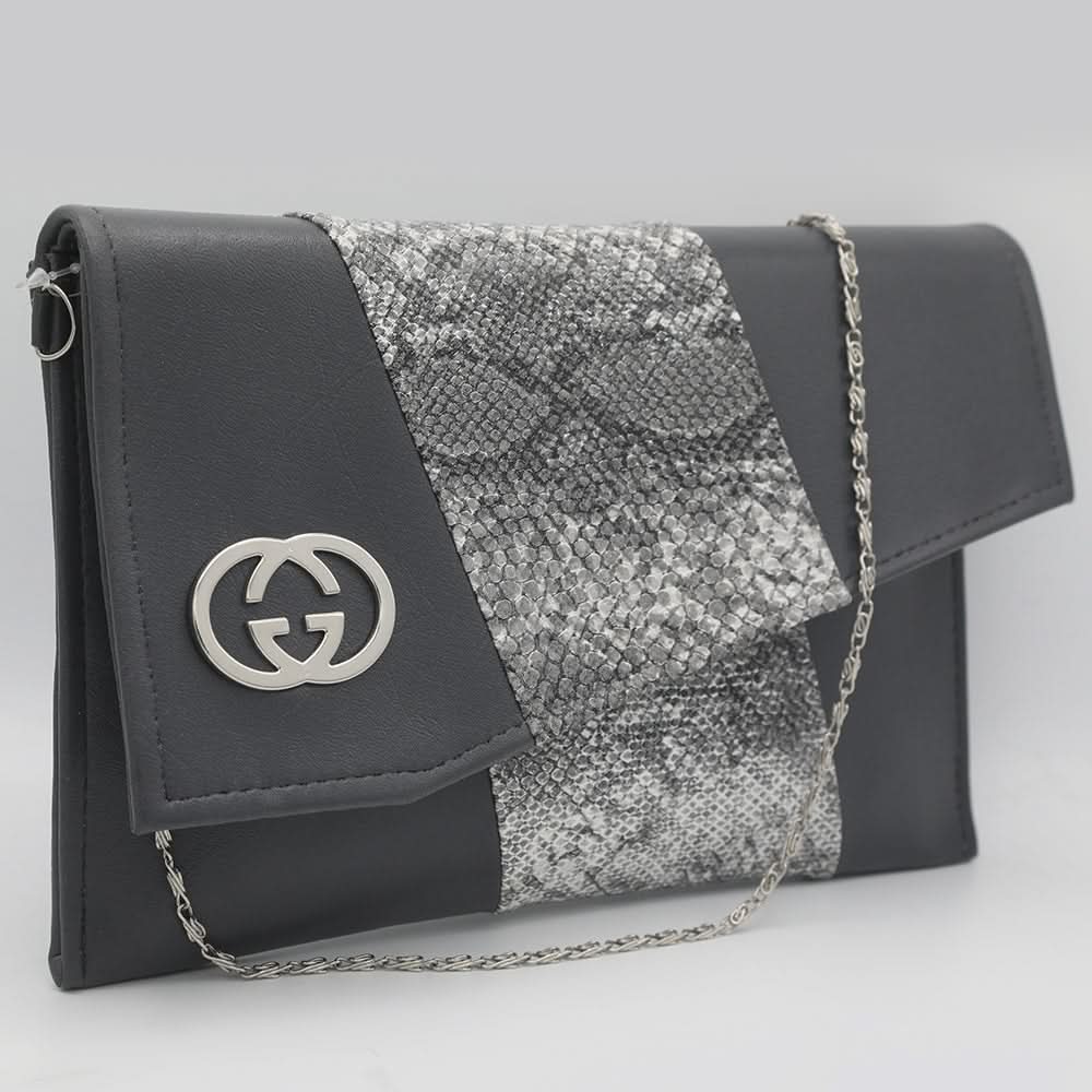 Women's Clutch K-2027 - Grey, Women, Clutches, Chase Value, Chase Value