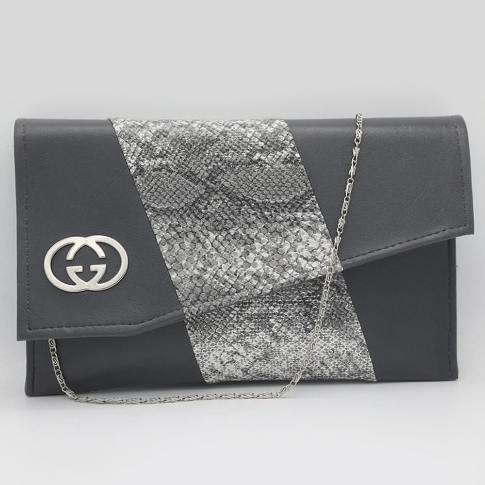 Women's Clutch K-2027 - Grey, Women, Clutches, Chase Value, Chase Value
