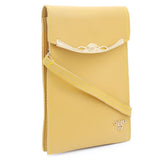 Women's Mobile Shoulder Bag - Mustard, Women, Bags, Chase Value, Chase Value