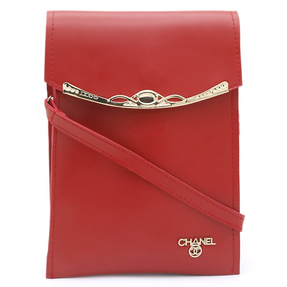Women's Mobile Shoulder Bag - Red, Women, Bags, Chase Value, Chase Value