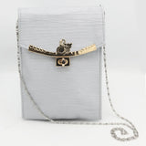 Women's Clutch (K-2094) - Silver, Women, Clutches, Chase Value, Chase Value