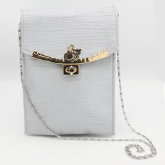 Women's Clutch (K-2094) - Silver, Women, Clutches, Chase Value, Chase Value