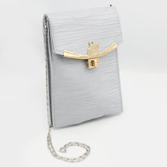 Women's Clutch (K-2094) - Silver, Women, Clutches, Chase Value, Chase Value