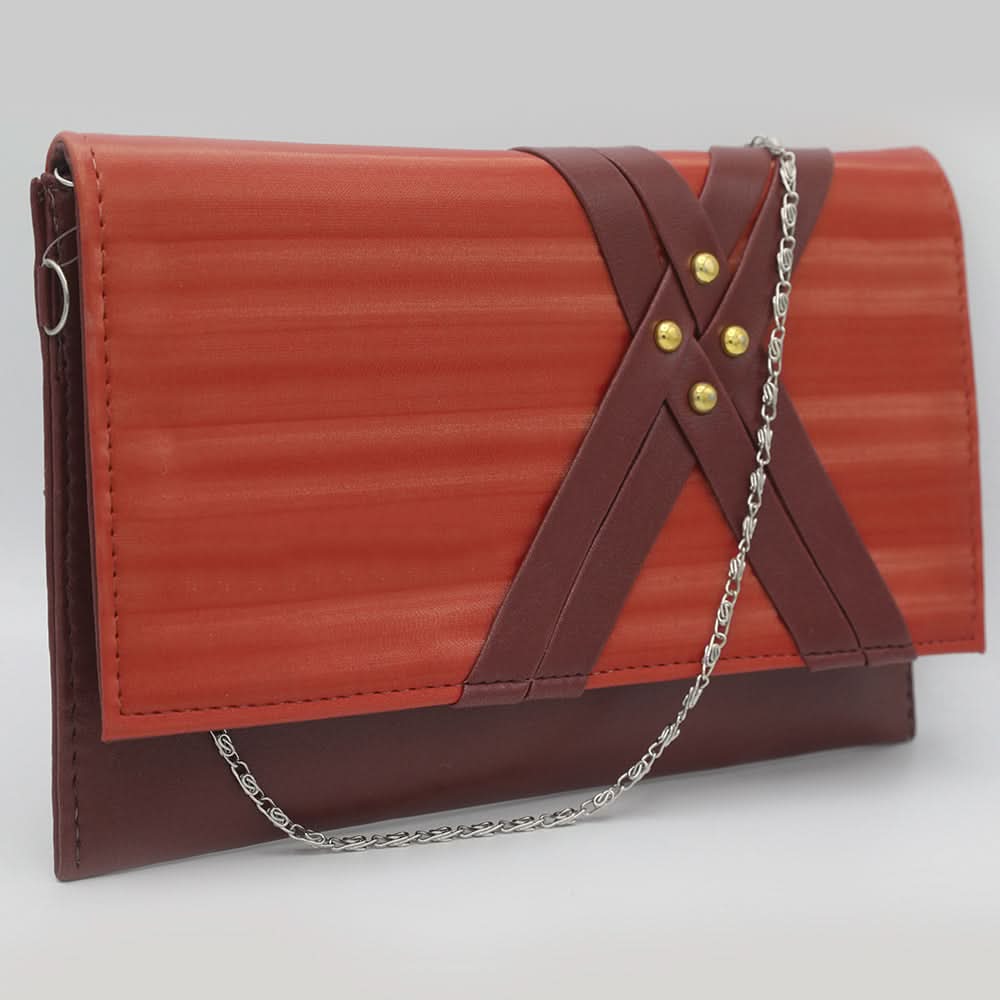 Women's Clutch K-2025 - Maroon, Women, Clutches, Chase Value, Chase Value