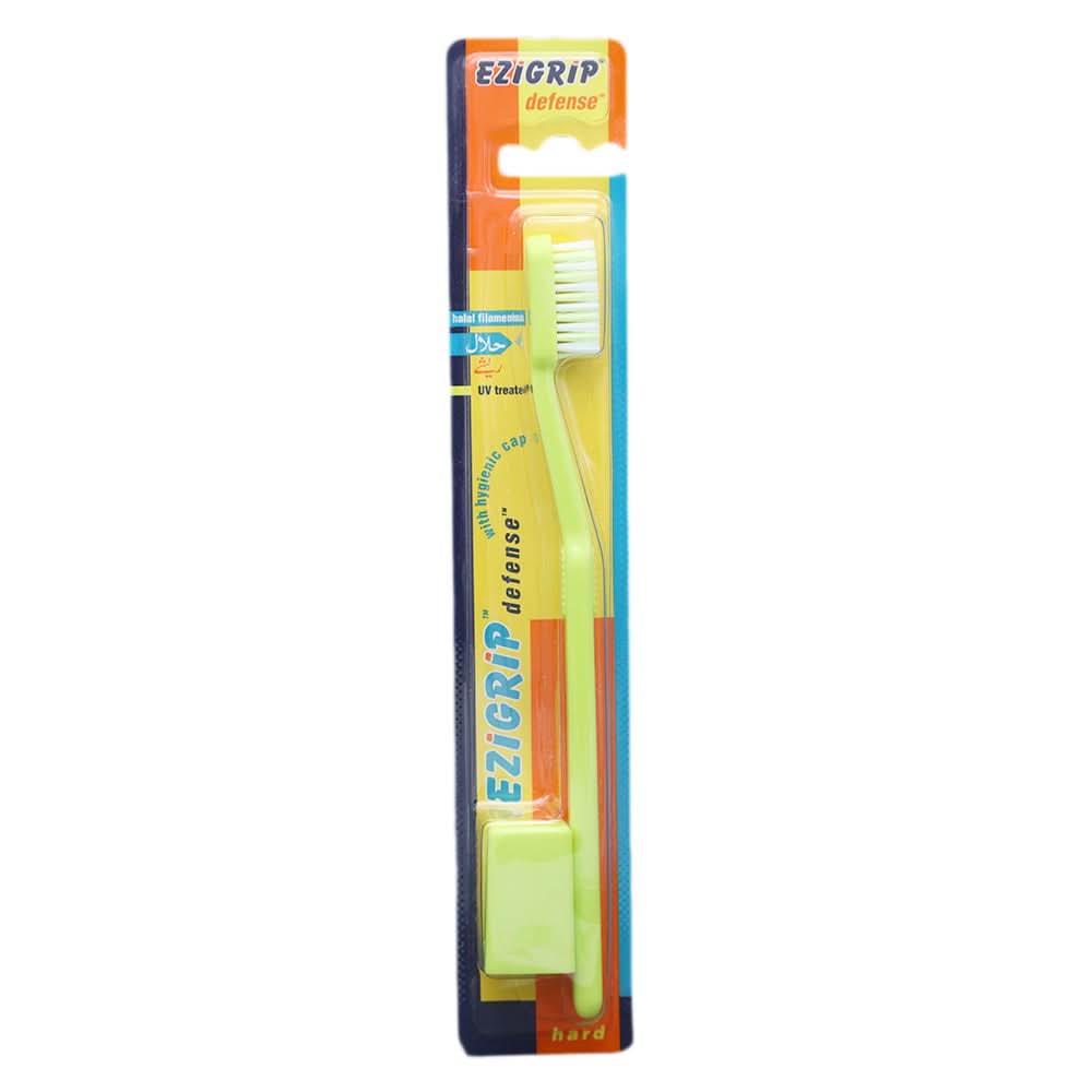 Ezigrip Defence Tooth Brush - Light-Green, Beauty & Personal Care, Oral Care, Chase Value, Chase Value