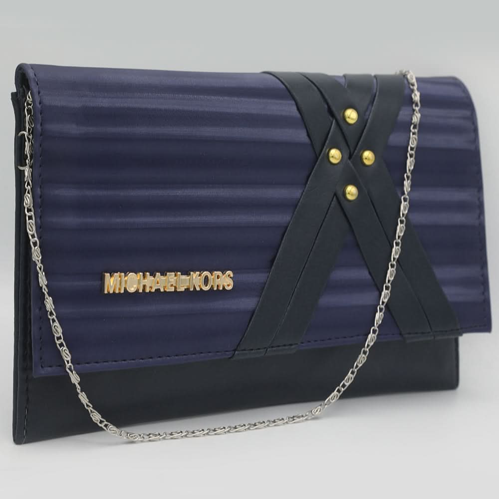 Women's Clutch K-2025 - Navy Blue, Women, Clutches, Chase Value, Chase Value