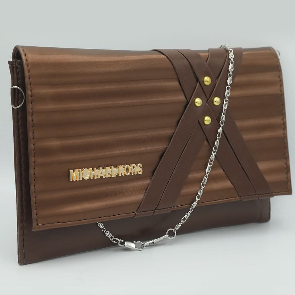 Women's Clutch K-2025 - Coffee, Women, Clutches, Chase Value, Chase Value