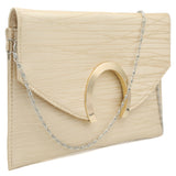 Women's Clutch Kam-244 - Beige, Women, Clutches, Chase Value, Chase Value