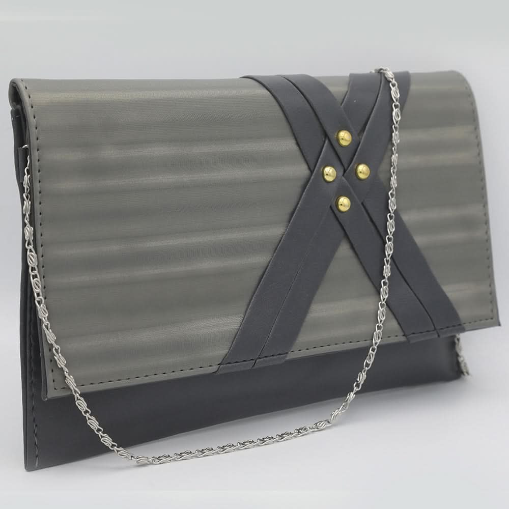 Women's Clutch K-2025 - Grey, Women, Clutches, Chase Value, Chase Value