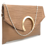 Women's Clutch Kam-244 - Brown, Women, Clutches, Chase Value, Chase Value