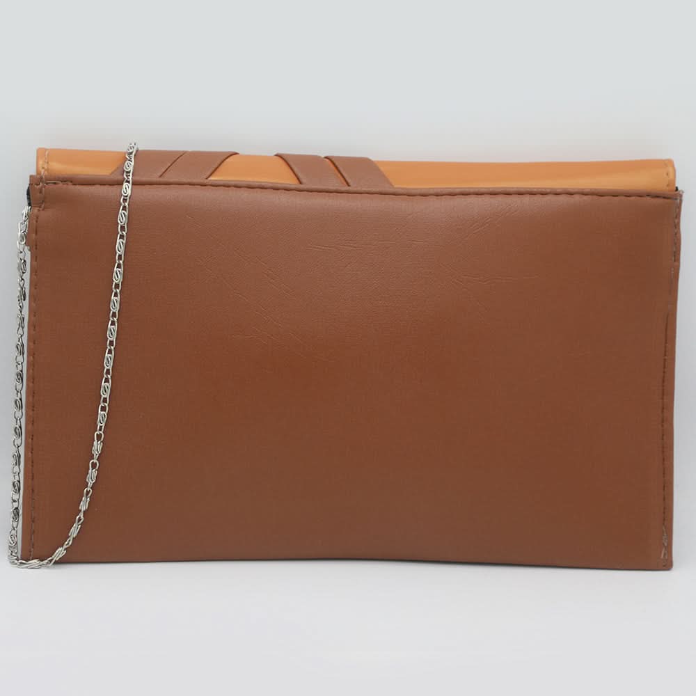 Women's Clutch K-2025 - Brown, Women, Clutches, Chase Value, Chase Value