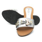 Women's Fancy Slippers I-012 - Grey, Women, Slippers, Chase Value, Chase Value