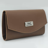 Women's Clutch ZZ-7 - Brown, Women, Clutches, Chase Value, Chase Value