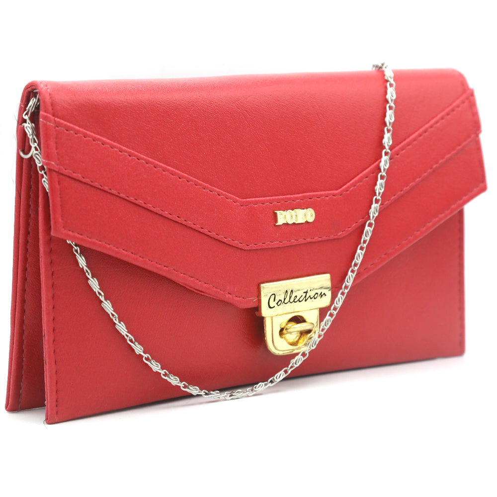 Women's Clutch K-2022 - Red, Women, Clutches, Chase Value, Chase Value