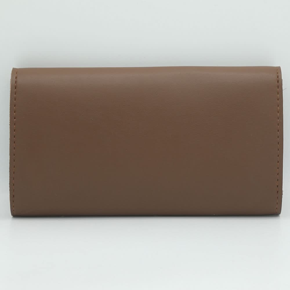 Women's Clutch ZZ-7 - Brown, Women, Clutches, Chase Value, Chase Value