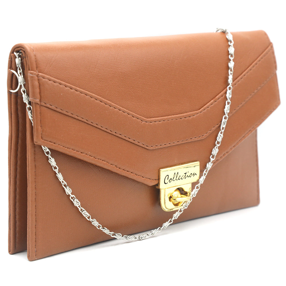 Women's Clutch K-2022 - Brown, Women, Clutches, Chase Value, Chase Value