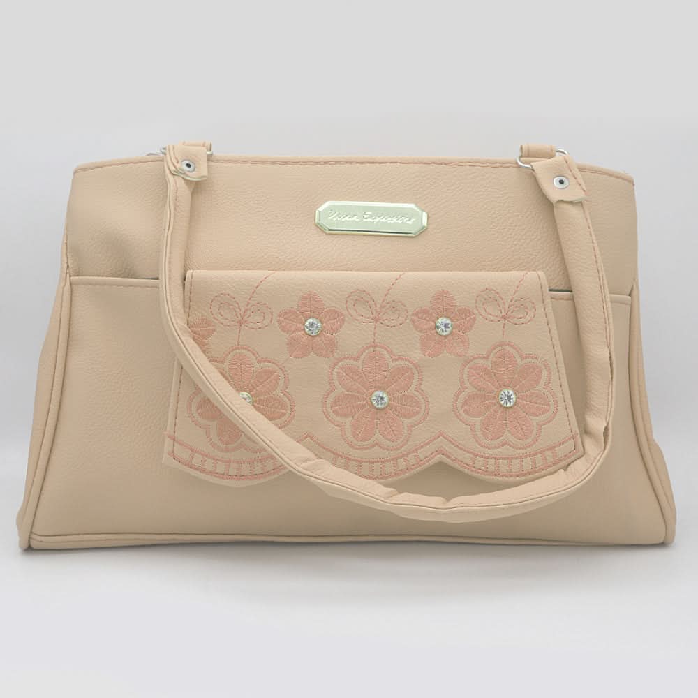 Women's Handbag 6889 - Beige, Women, Bags, Chase Value, Chase Value