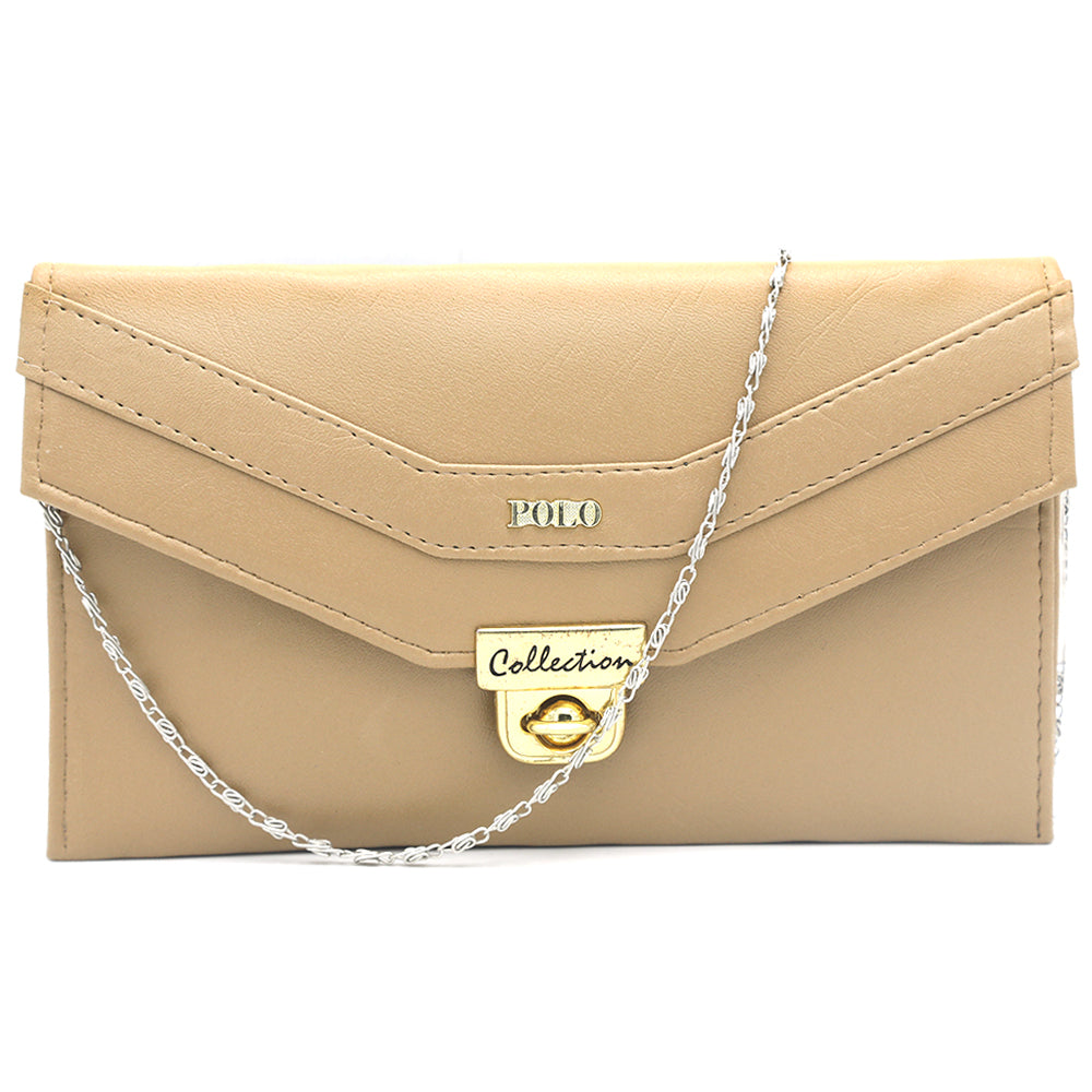 Women's Clutch K-2022 - Light Brown, Women, Clutches, Chase Value, Chase Value