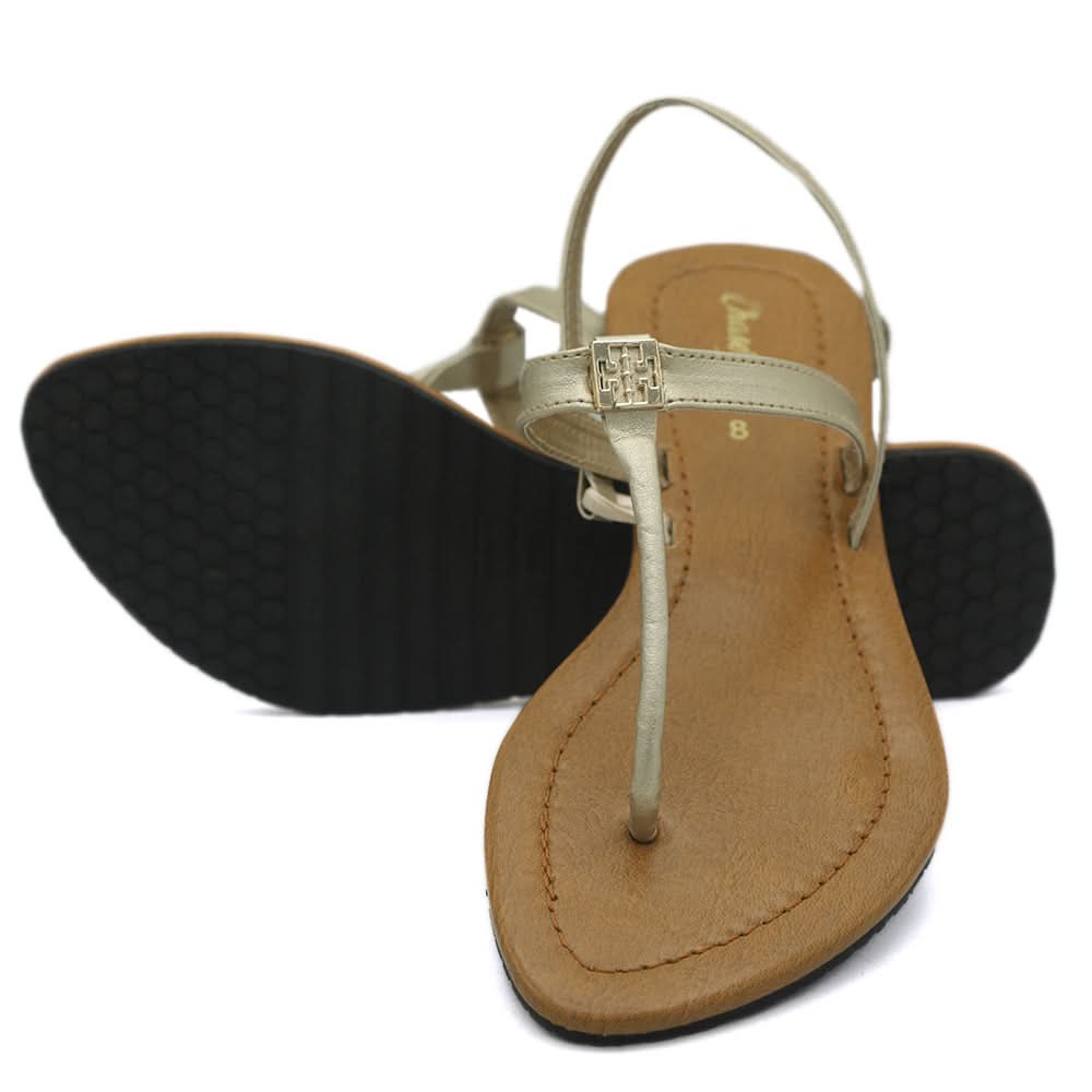 Women's Sandals J-512 - Golden, Women, Sandals, Chase Value, Chase Value